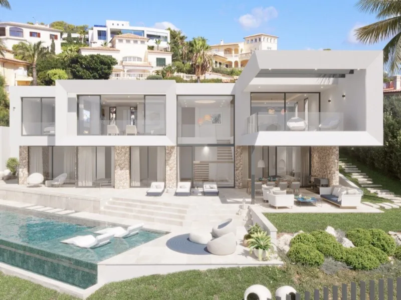 Luxury villa with spectacular sea views in Nova Santa Ponsa - Santa Ponca - 4 Bedrooms, 536 m² — photo 1