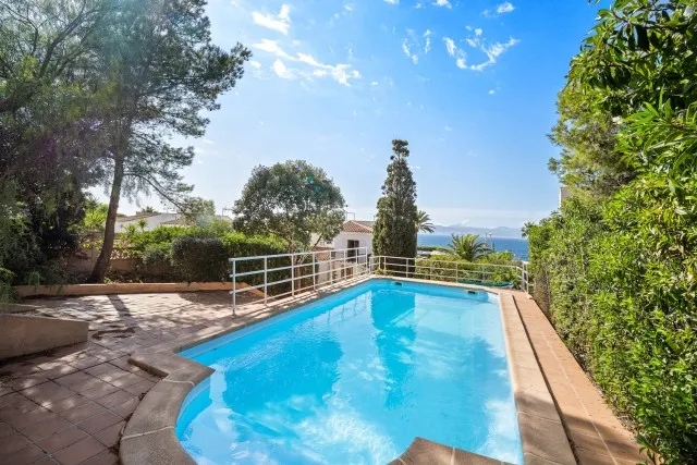 Charming Mediterranean villa for sale close to the sea in Cala Blava, South Mallorca — photo 1