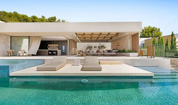 Spectacular villa with panoramic views in Costa d'en Blanes — photo 4