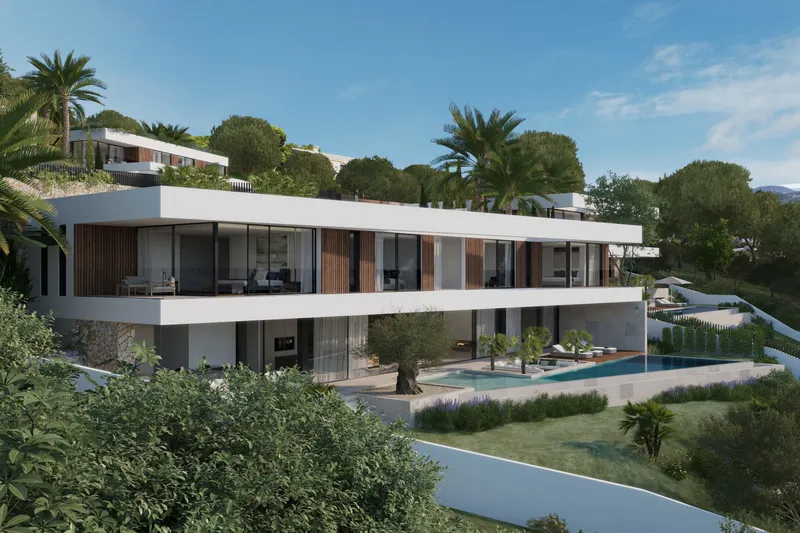 Innovative sea-view villa with pool and garden in Peguera — photo 7