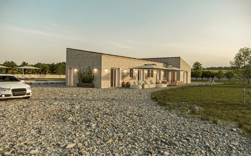 Nice renovation project for a small country house near the beaches of Es Trenc and Ses [...] — photo 1