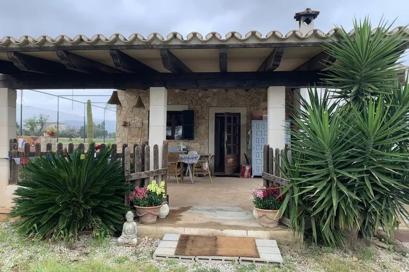 Rustic house with pool near Inca — photo 1