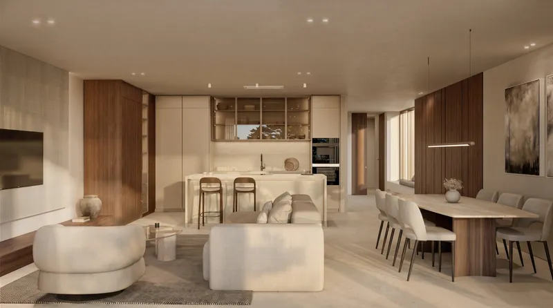 Project of 6 luxury apartments in Cala Major — photo 1