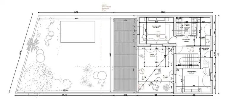 A unique townhouse project with building permit in Pere Garau, Palma — photo 8