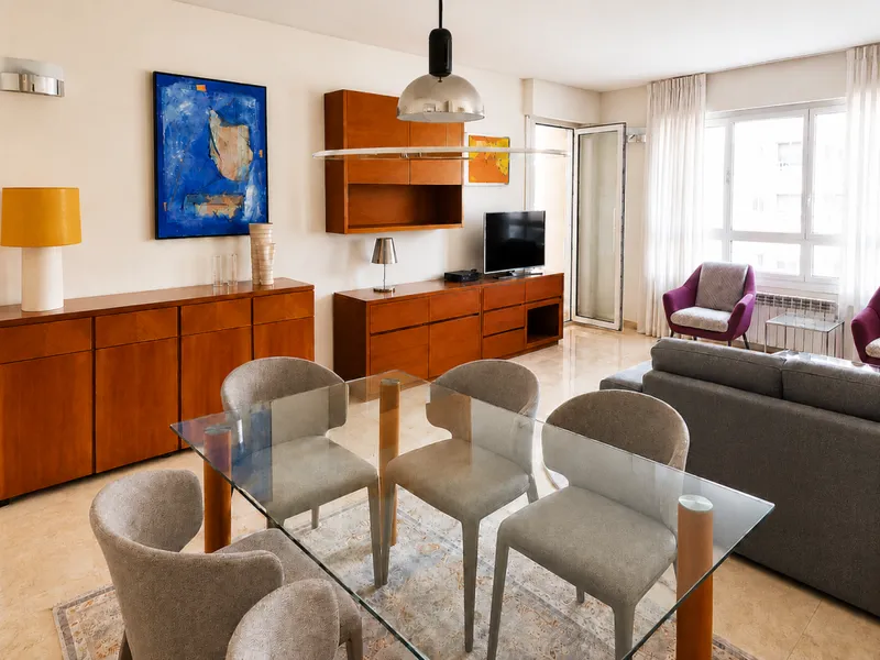 Ref. 1889; Beautiful 4-bedroom flat with terrace with sea views and parking space in Palma, for rent — photo 4