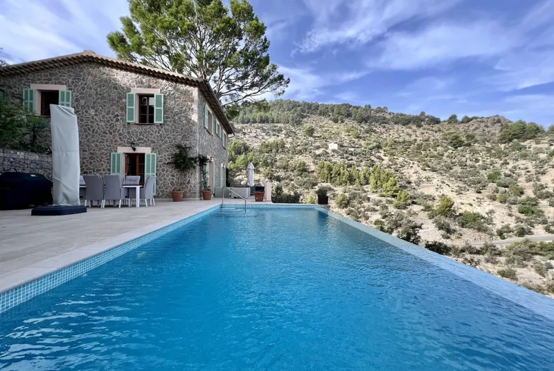 Beautiful house in Deià with sea and mountain views — photo 1