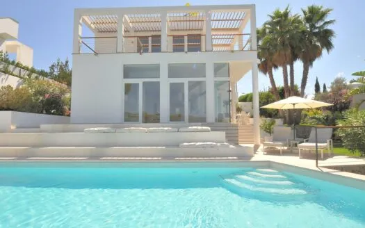 Superb, recently constructed, super modern family villa in tranquil Sol de Mallorca just a stroll to Port Vells bay with its golden sandy beaches and marina – for sale — photo 1
