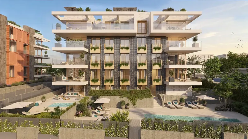 Exclusive new build apartment in Palma, Son Dameto 3 bedrooms, 2 bathrooms, garage, terrace and communal pool — photo 9