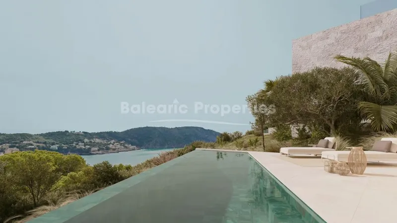 Ultra-modern sea view home for sale in Camp de Mar, Southwest Mallorca — photo 1
