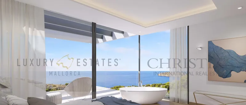 New build villa in Nova Santa Ponsa with sea views — photo 5