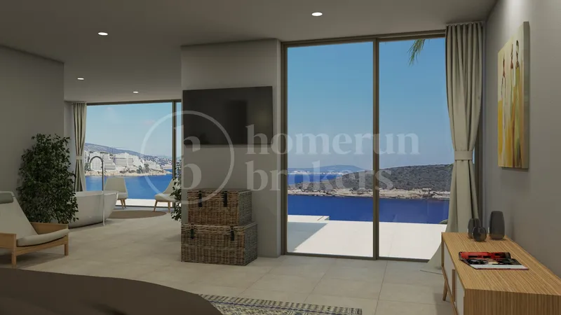 Villa Bleue - Modern front line villa with private sea access — photo 2