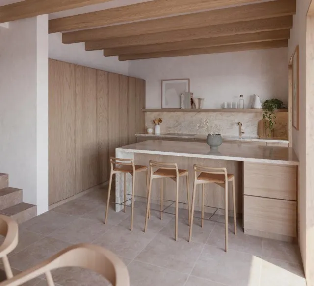 Luxury turnkey town house with guest apartment for sale in Pollensa, North Mallorca — photo 6