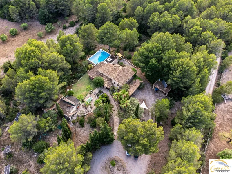 Exclusive Natural Stone Estate with Guest House, Infinity Pool and ETV Licence near Artà — photo 1