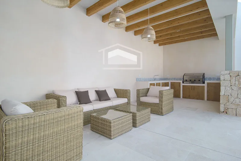 Exceptional modern design detached house with pool in Ses Salines — photo 11
