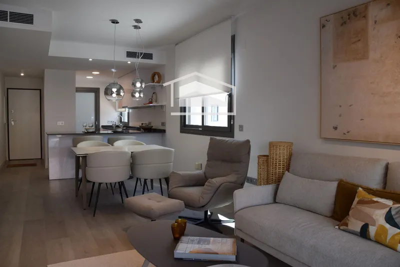 New build apartment with terrace near Es Trenc — photo 2