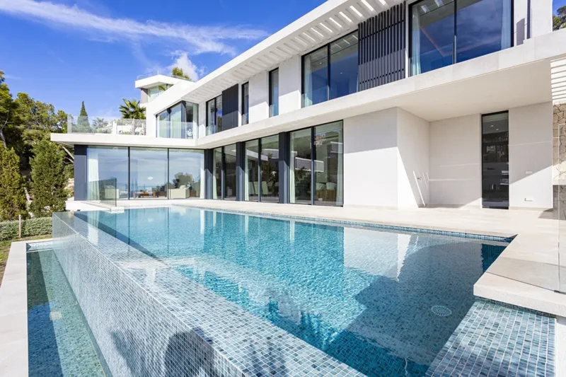 Modern villa with ocean views in Port Andratx-Cala Llamp in Port… — photo 5