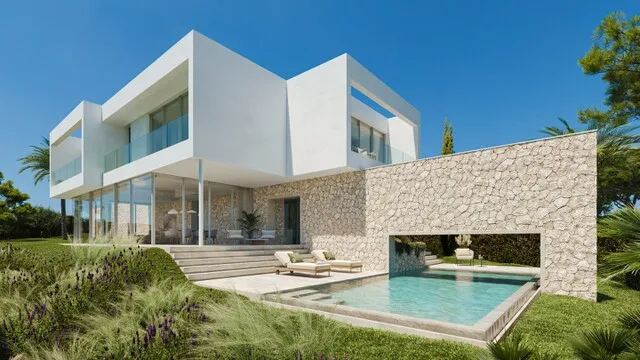 New luxury villa with sea views for sale in Sol de Mallorca, Southwest Mallorca — photo 1