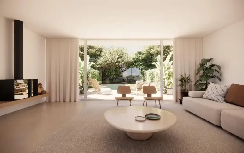 This impressive semi-detached villa combines modern design and functionality, located just 200 meters from Son Bauló beach and near — photo 8