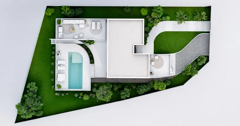 Building Plot with Approved Licence and Contemporary Villa Project in Nova Santa Ponsa — photo 5