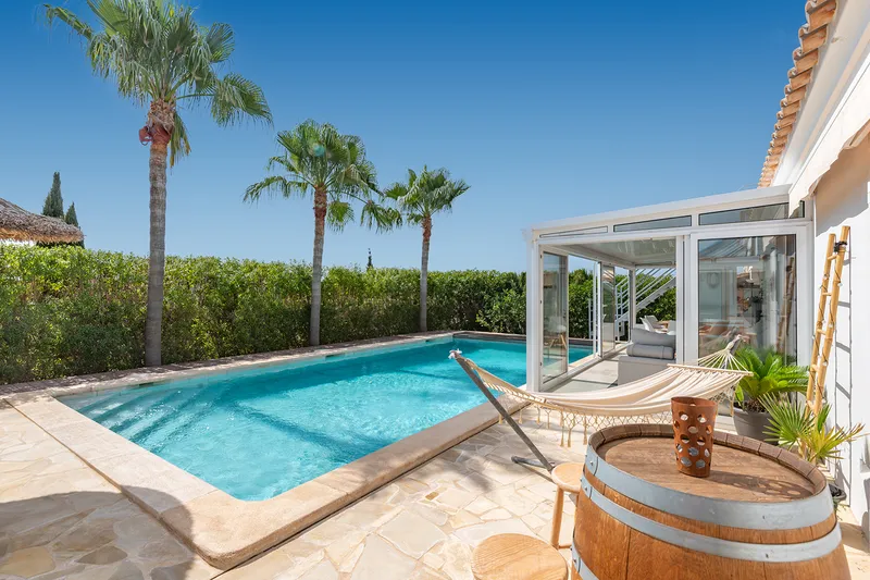Sunny villa residence with private pool, sea views, roof terrace and tourist license in Cala Murada — photo 2