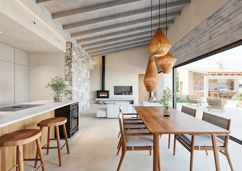 This exclusive newly built finca combines Mediterranean architecture with contemporary living comfort at the highest level — photo 3