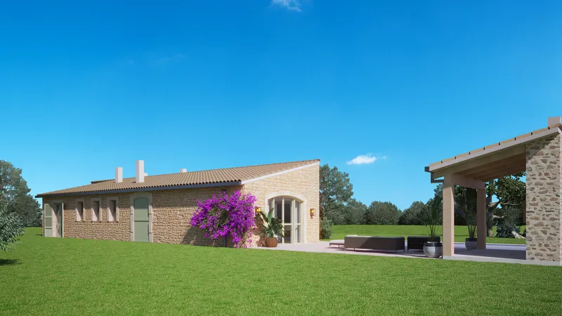Peace and space: finca project between Campos and Sa Ràpita — photo 2