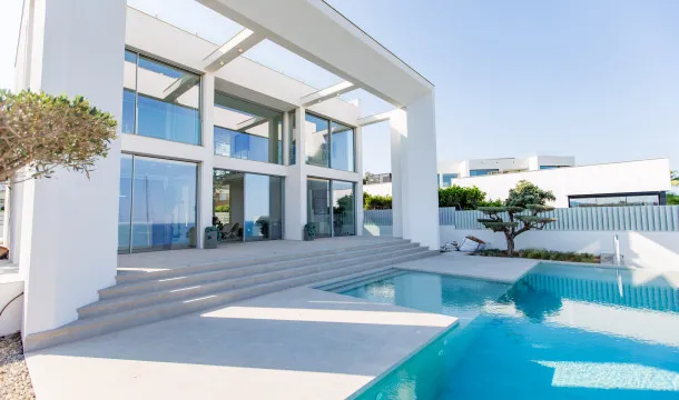 Design villa with incredible views of the sea and Port Adriano — photo 3