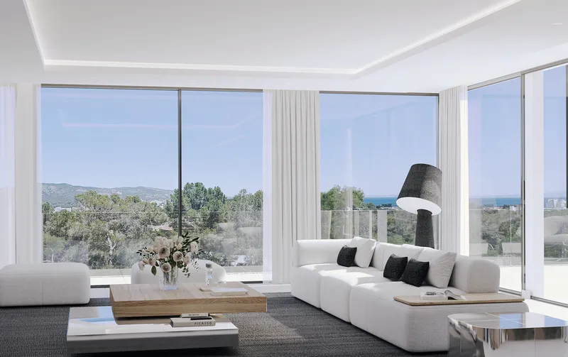 Newly built luxury villa with sea views in Cala Vinyes — photo 8