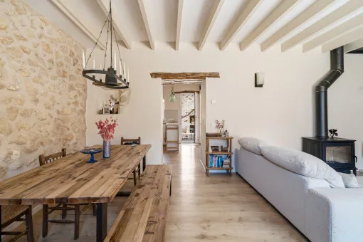 Bunyola, Renovated village house with a pool and panoramic views of Bunyola — photo 2