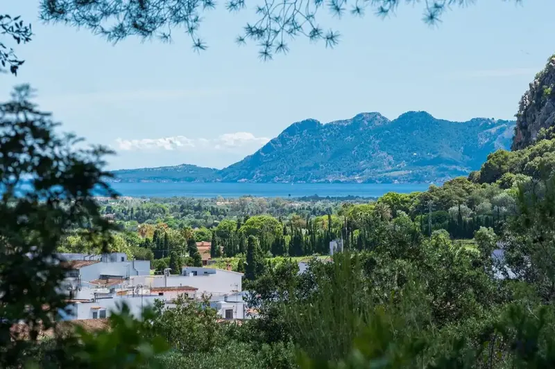 Ubicada en una amplia parcela de más de 4.200m² en las afueras de la codiciada Pollensa, esta singular propiedad ofrece una oportunidad exce — photo 2