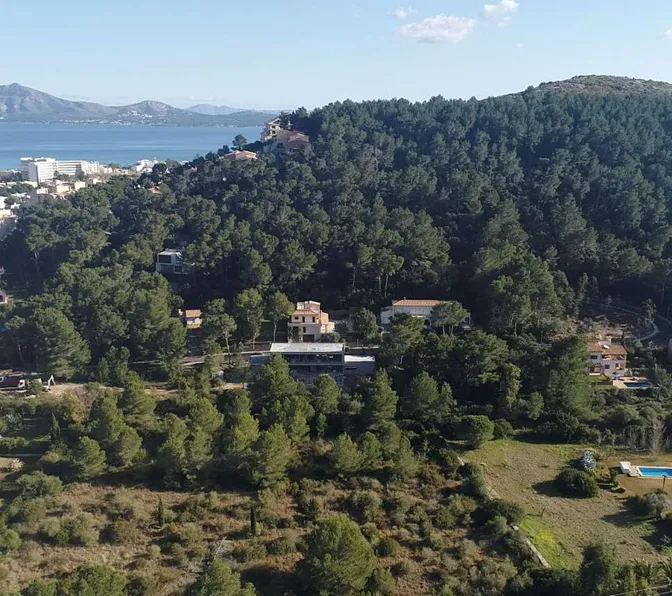 Exceptional building plot with approved licence for a new-build villa in Puerto Pollensa — photo 7