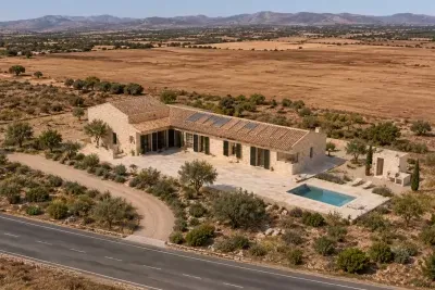 Rustic plot with a building project in Manacor — photo 1