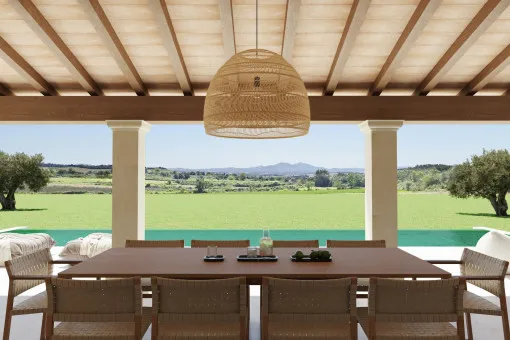 Petra: Quietly located new-build finca with panoramic views in Petra — photo 5