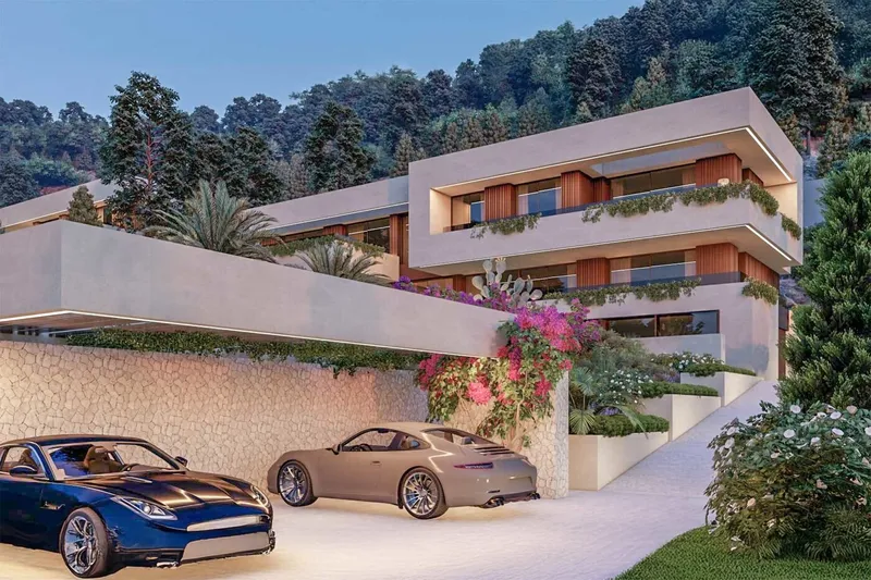 Peaceful building plot with sea views and project for elegant villa in Son Vida — photo 10