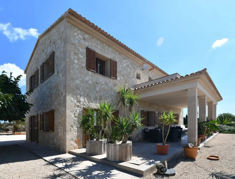 Luxurious and sunny country house with panoramic views to the sea in S'Espinagar, Manacor — photo 3