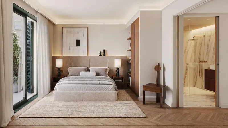 Three-bedroom penthouse with pool and sea views in El Molinar, New Development — photo 10
