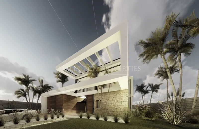 Plot with project for contemporary villa in Cala Vinyes — photo 8