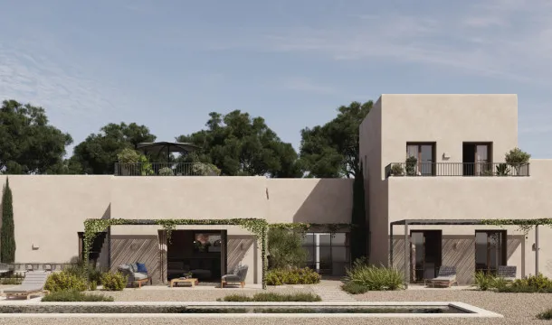 New built villa with pool on a large plot in Ses Salines — photo 6
