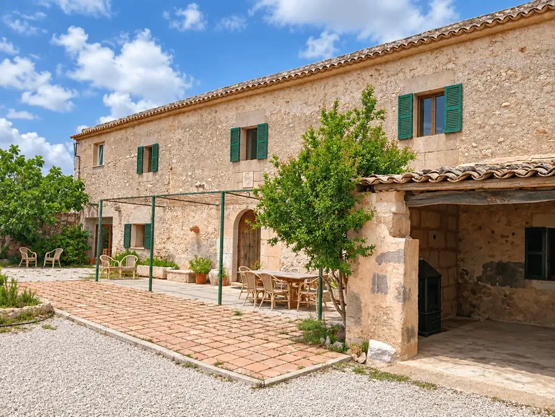 This exceptional historic estate (alquería) near Porreres offers, on a plot of approximately 68,920 m², a rare combination — photo 4