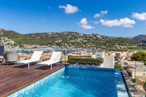 Puerto Andratx, elegant newly built villa with views of Port d'Andratx harbor — photo 2