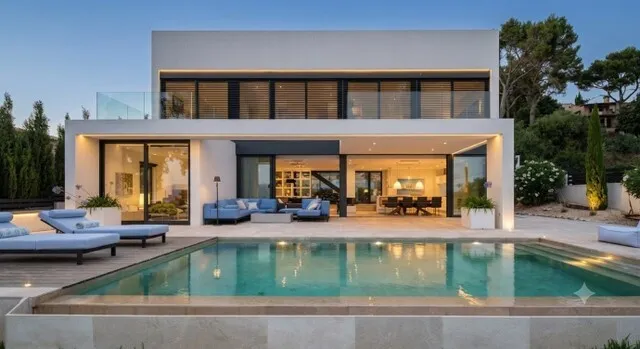 Stylish coastal villa with sea views for sale in Bonaire, North Mallorca — photo 1