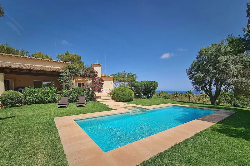 Modern finca above Vall d'Or - with garden, several terraces and panoramic views — photo 2