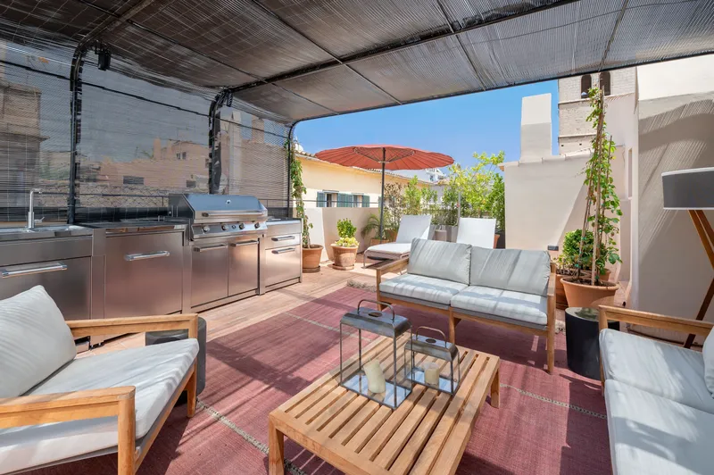 Longterm rental furnished penthouse in the center of Palma — photo 1