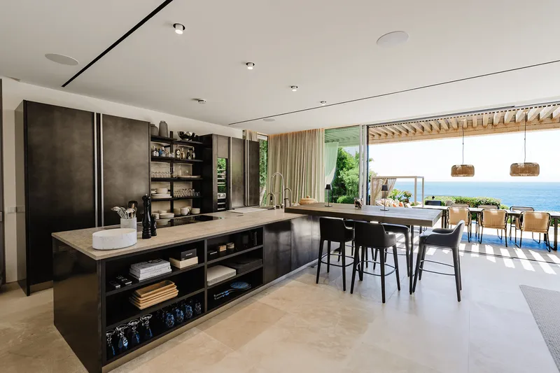 Villa in Cala Llamp with sea view, infinity pool, and spa area — photo 12