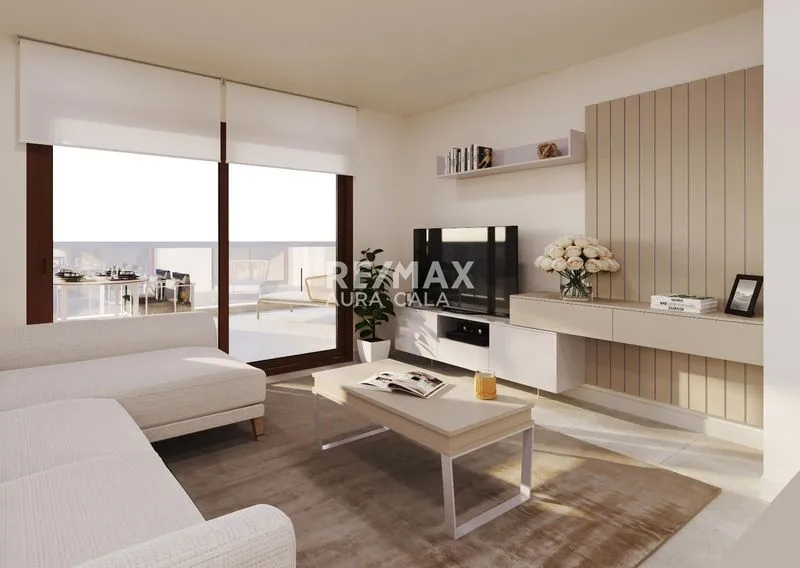 Modern apartment with communal pool in Cala Rajada — photo 1