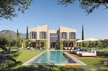 Newly built single-family villa in Mediterranean style in Bunyola for sale — photo 1