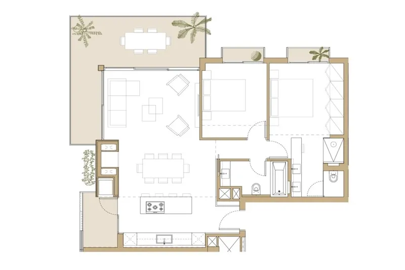 Palma I 3-room apartment in new building — photo 6