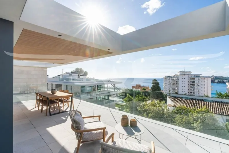 Cala Mayor I Sea view penthouse with 4 bedrooms — photo 7