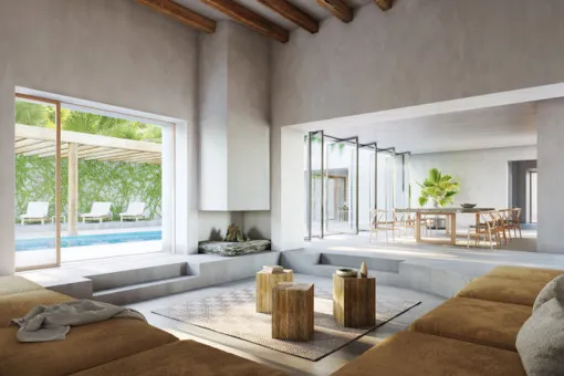 Cala Vinyas, Project with license for a wonderful chalet in Cala Vinyes — photo 2