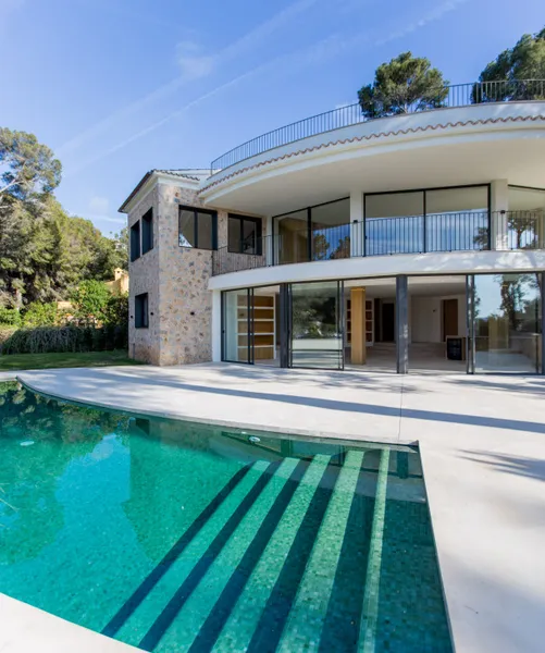 Contemporary villa in Santa Ponsa, architecture, privacy and Mediterranean lifestyle close to... — photo 1